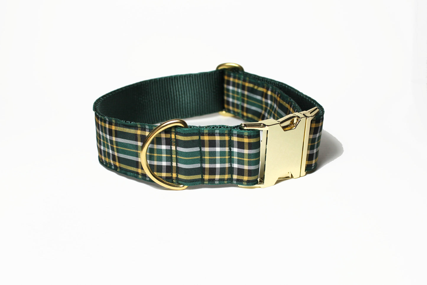 Irish National tartan - dog collar