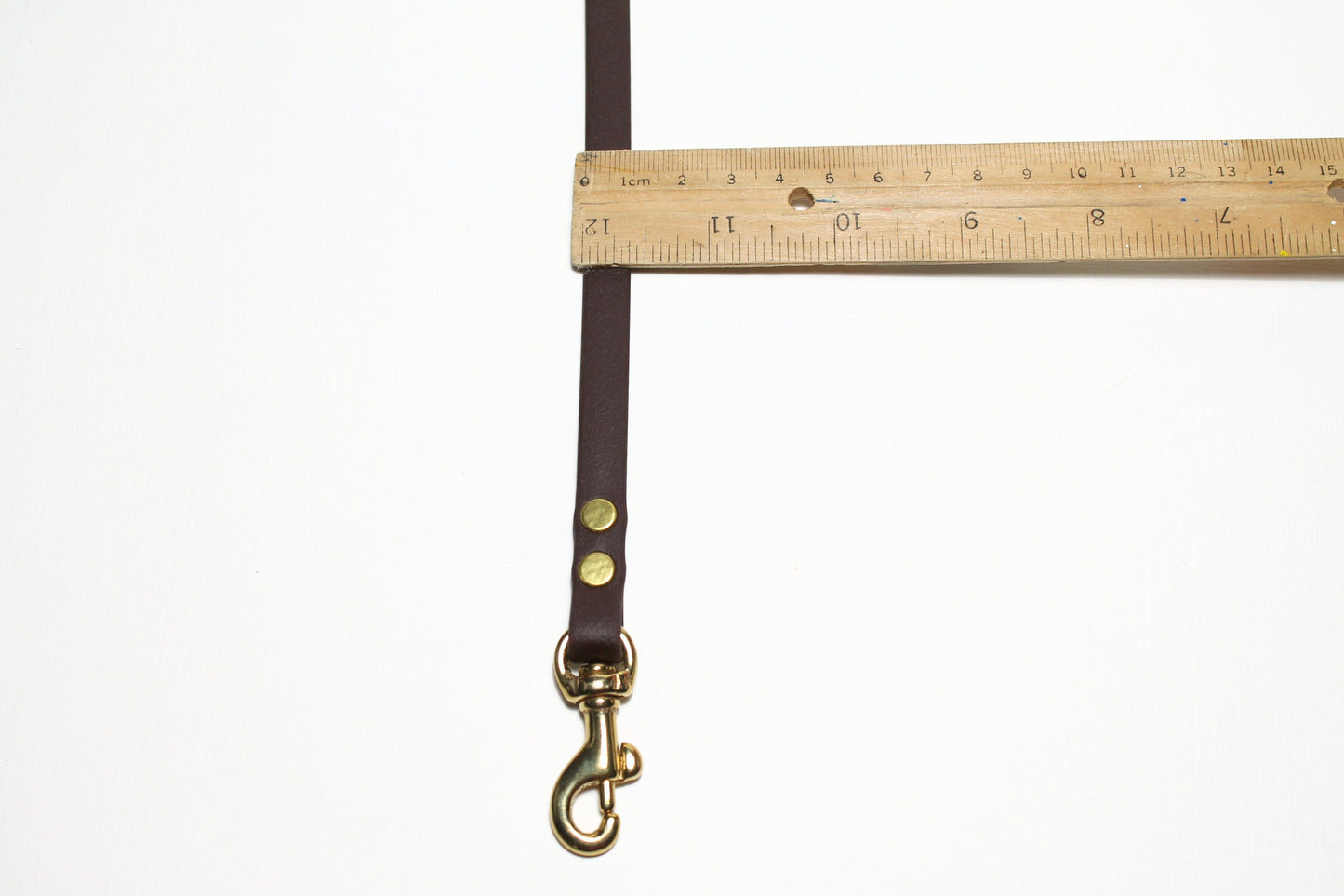 Extra Thin Leash Coupler for small dogs or cats; double dog walker - 3/8" (9mm) wide