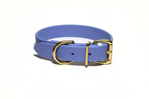 Periwinkle Biothane Dog Collar - 1 inch (25mm) wide