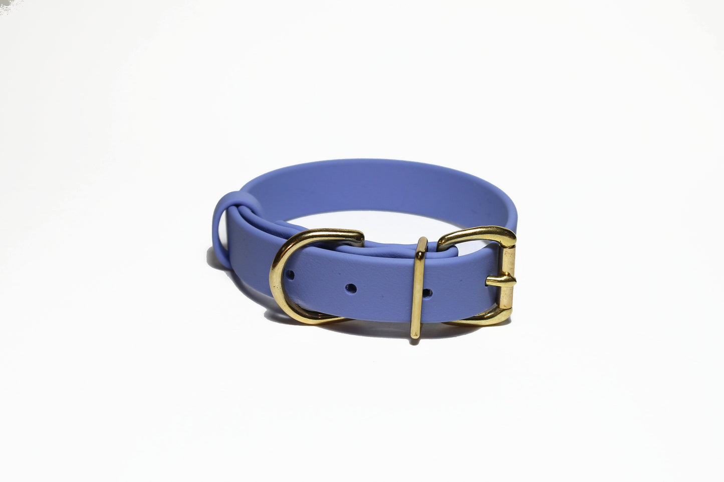Periwinkle Biothane Dog Collar - 1 inch (25mm) wide