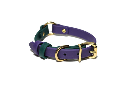 Biothane Two Tone Ring Dog Collar - Waterproof -  5/8"(16mm) wide