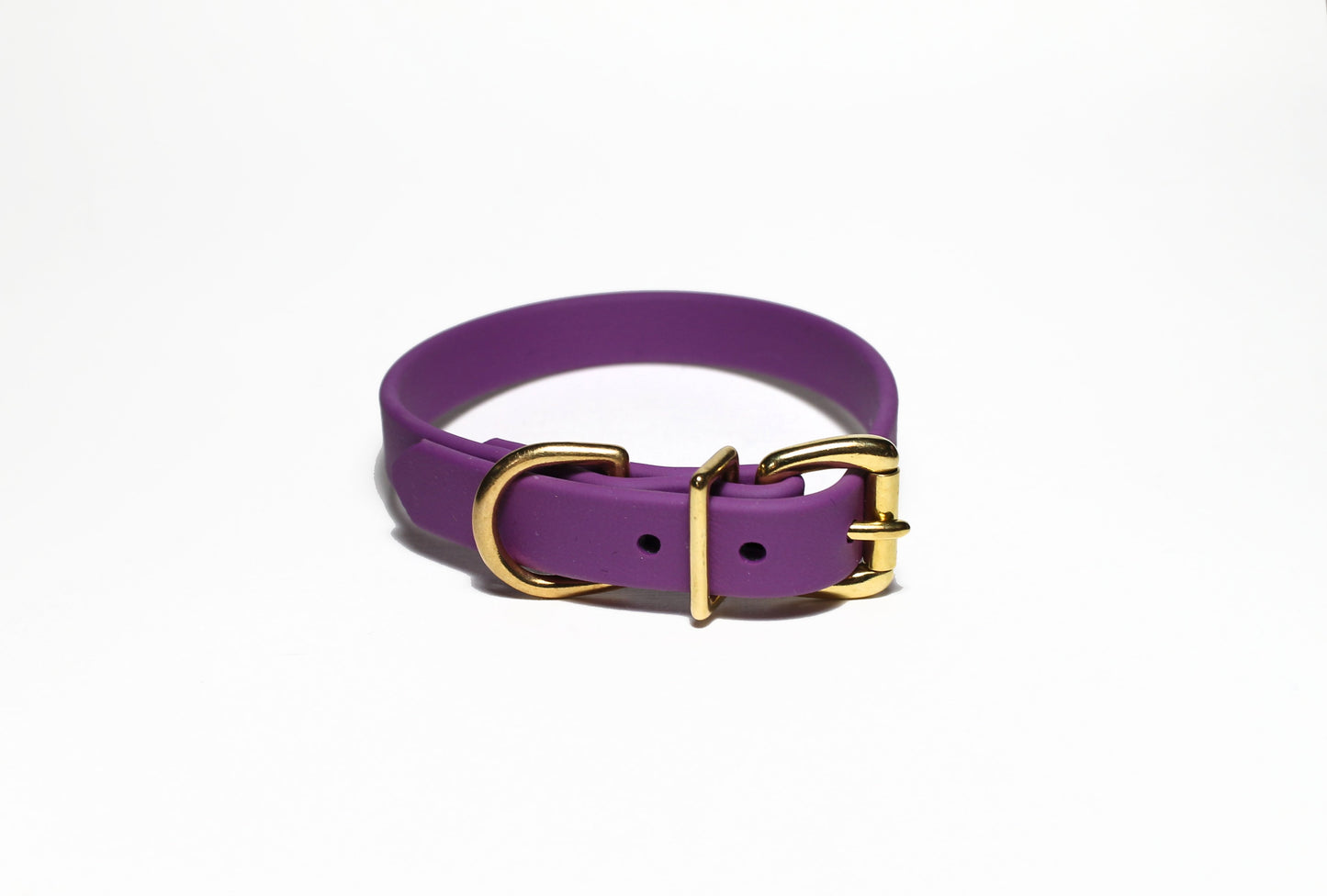 Grape Biothane Dog Collar - 3/4" (20mm) wide