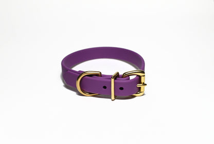 Grape Biothane Dog Collar - 3/4" (20mm) wide