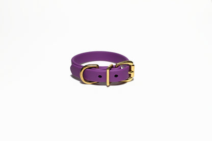 Grape Biothane Dog Collar - 5/8"(16mm) wide