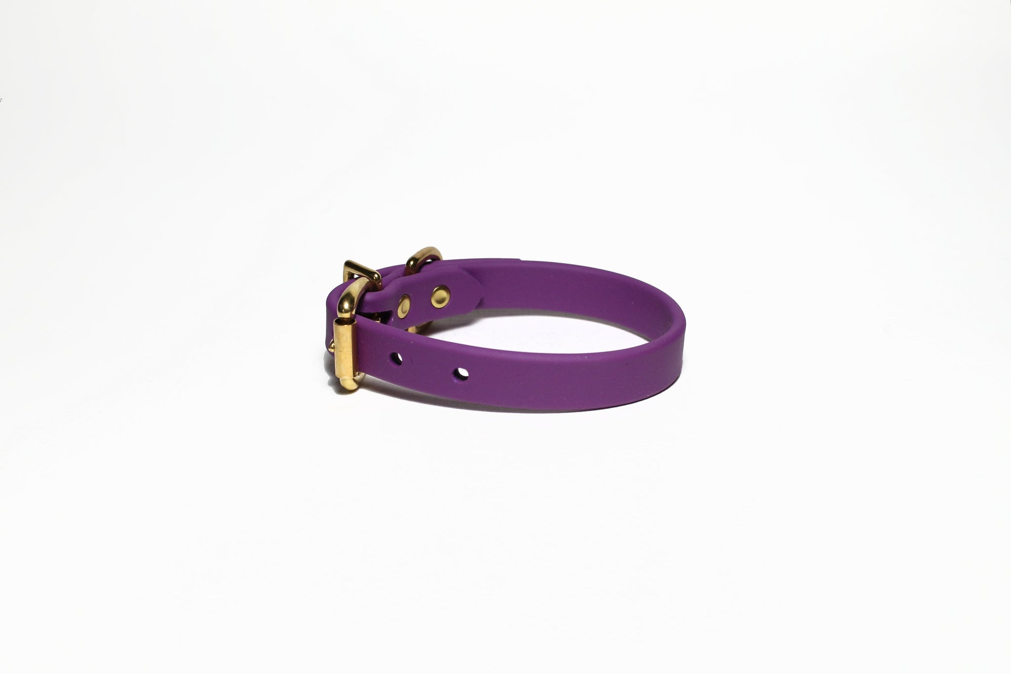 **NEW Grape Biothane Dog Collar - 5/8"(16mm) wide