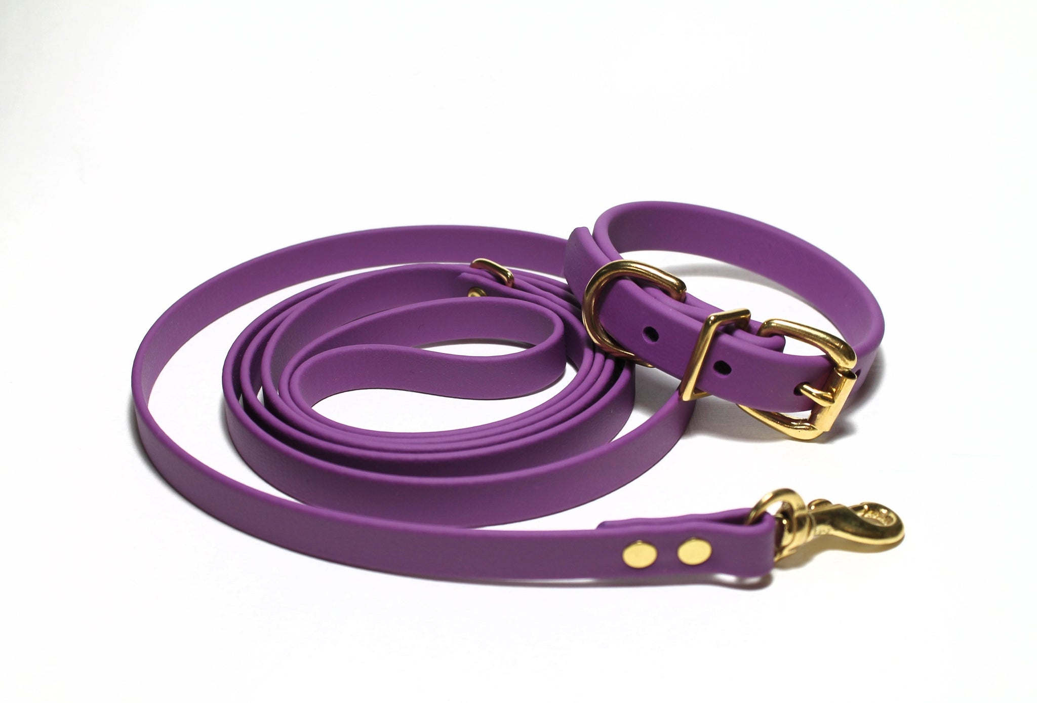**NEW Grape Biothane Dog Collar - 5/8"(16mm) wide