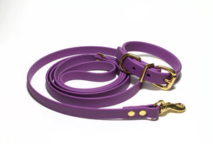 **NEW Grape Biothane Dog Collar - 5/8"(16mm) wide