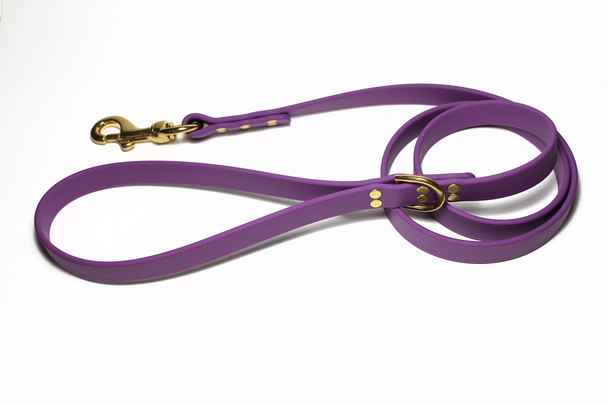 **NEW Grape Biothane Large Dog Leash