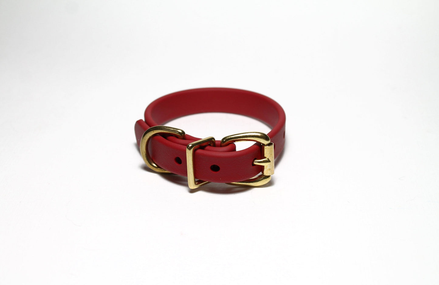 Chili Red Biothane Dog Collar - 5/8"(16mm) wide