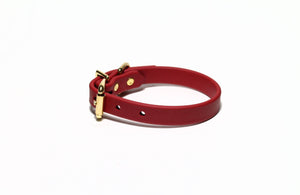 **NEW Chili Red Biothane Dog Collar - 5/8"(16mm) wide
