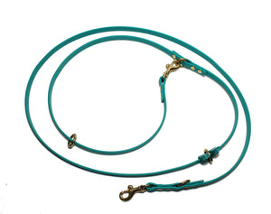 Ultra Thin Convertible Waterproof Leash in Genuine Biothane - Light 9mm (3/8") width