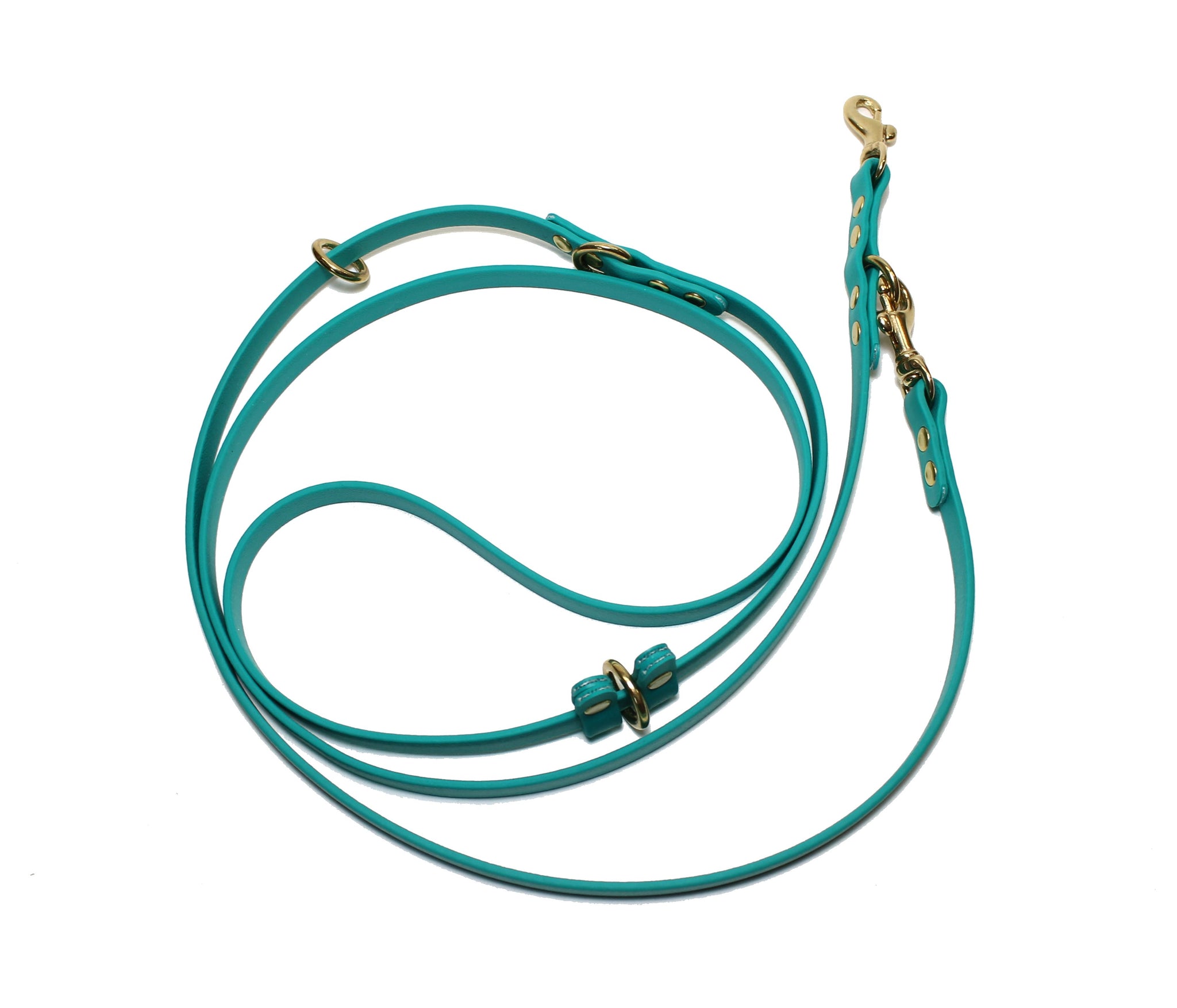 Ultra Thin Convertible Waterproof Leash in Genuine Biothane - Light 9mm (3/8") width