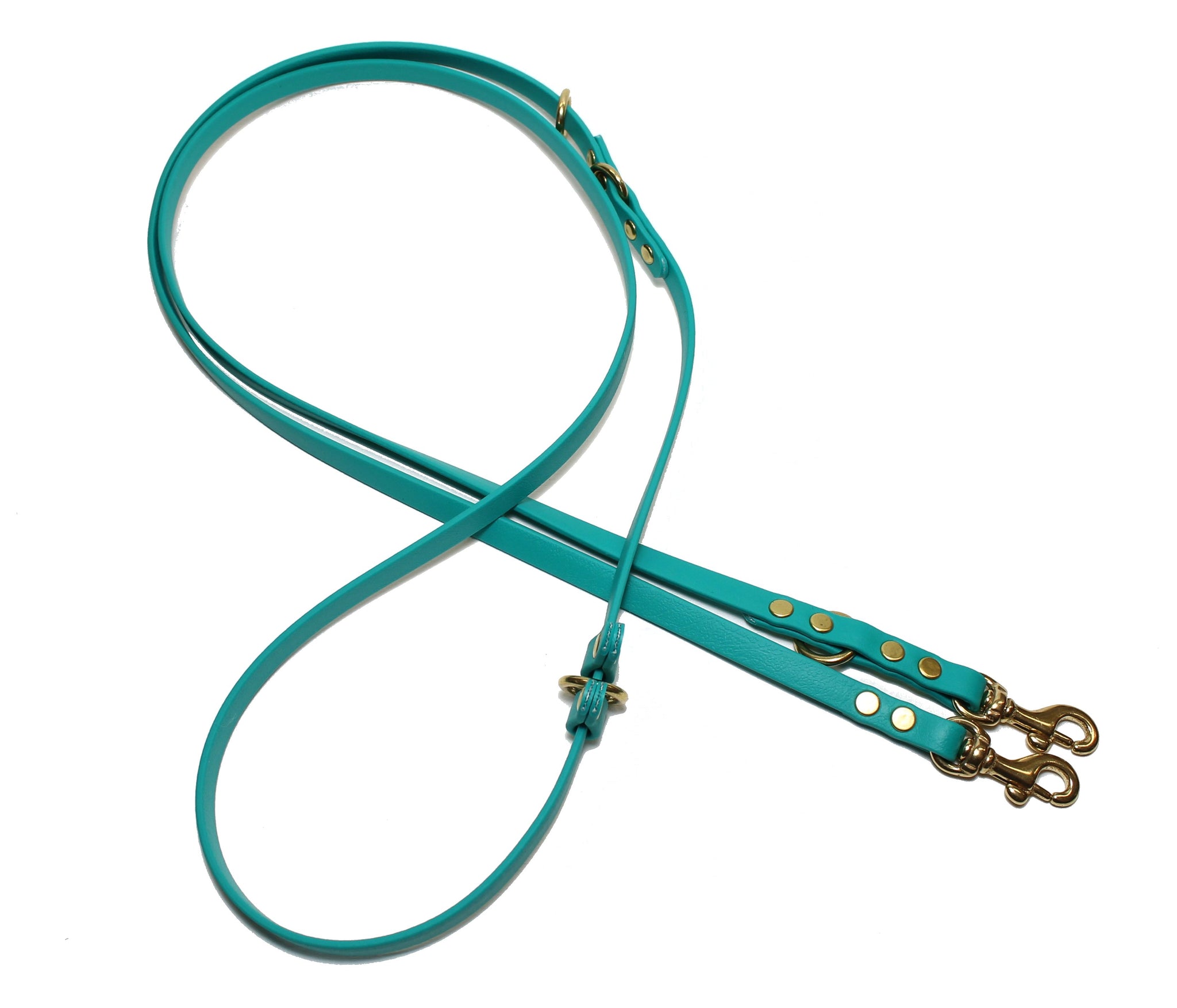 Ultra Thin Convertible Waterproof Leash in Genuine Biothane - Light 9mm (3/8") width