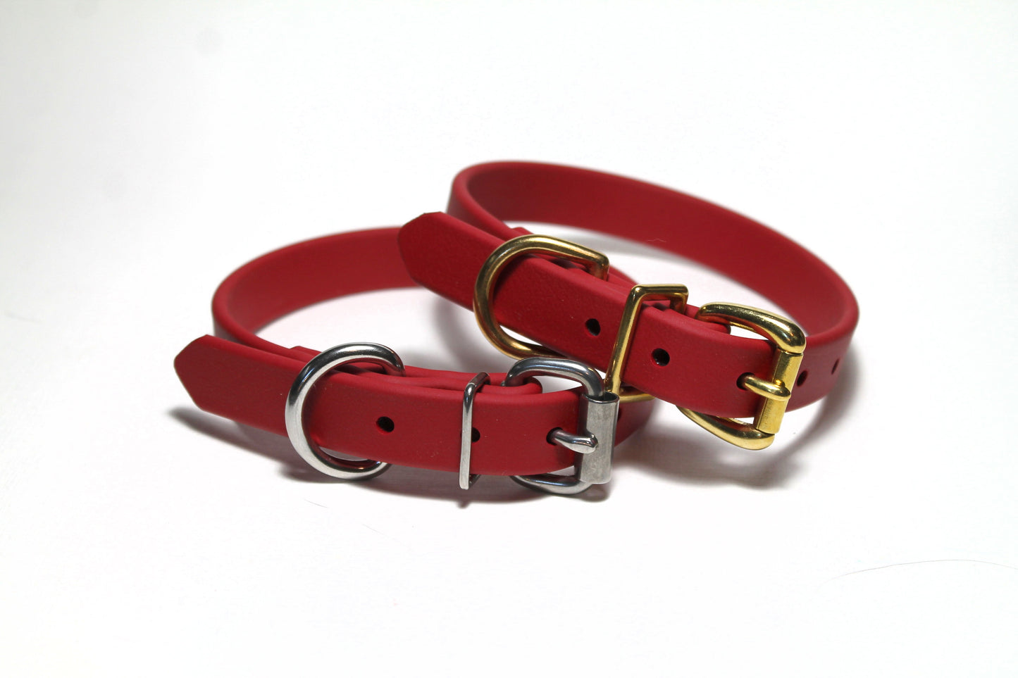 Medium Dog Collar in Genuine Biothane - 20mm (3/4") width - 40 colours