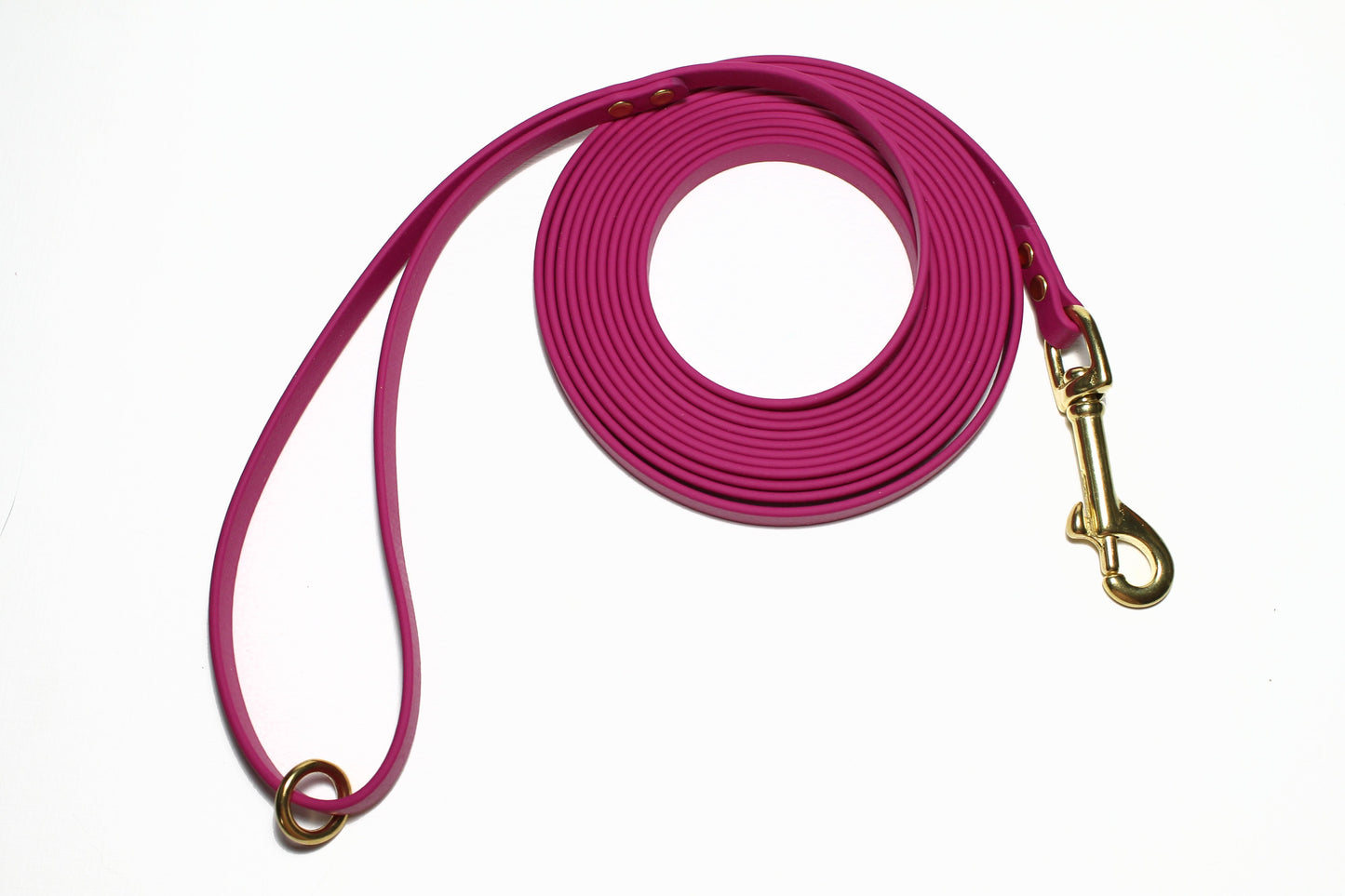 Lighter Weight Waterproof leashes - leash for cats - tracking recall long line - 3/8" (9mm) Biothane