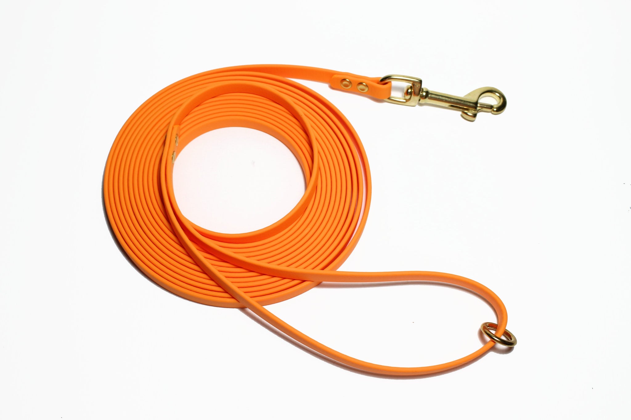 Bright Pumpkin *Extra Thin* Waterproof Tracking Recall Long Line