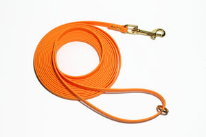 Bright Pumpkin *Extra Thin* Waterproof Tracking Recall Long Line
