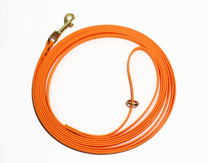 Bright Pumpkin *Extra Thin* Waterproof Tracking Recall Long Line