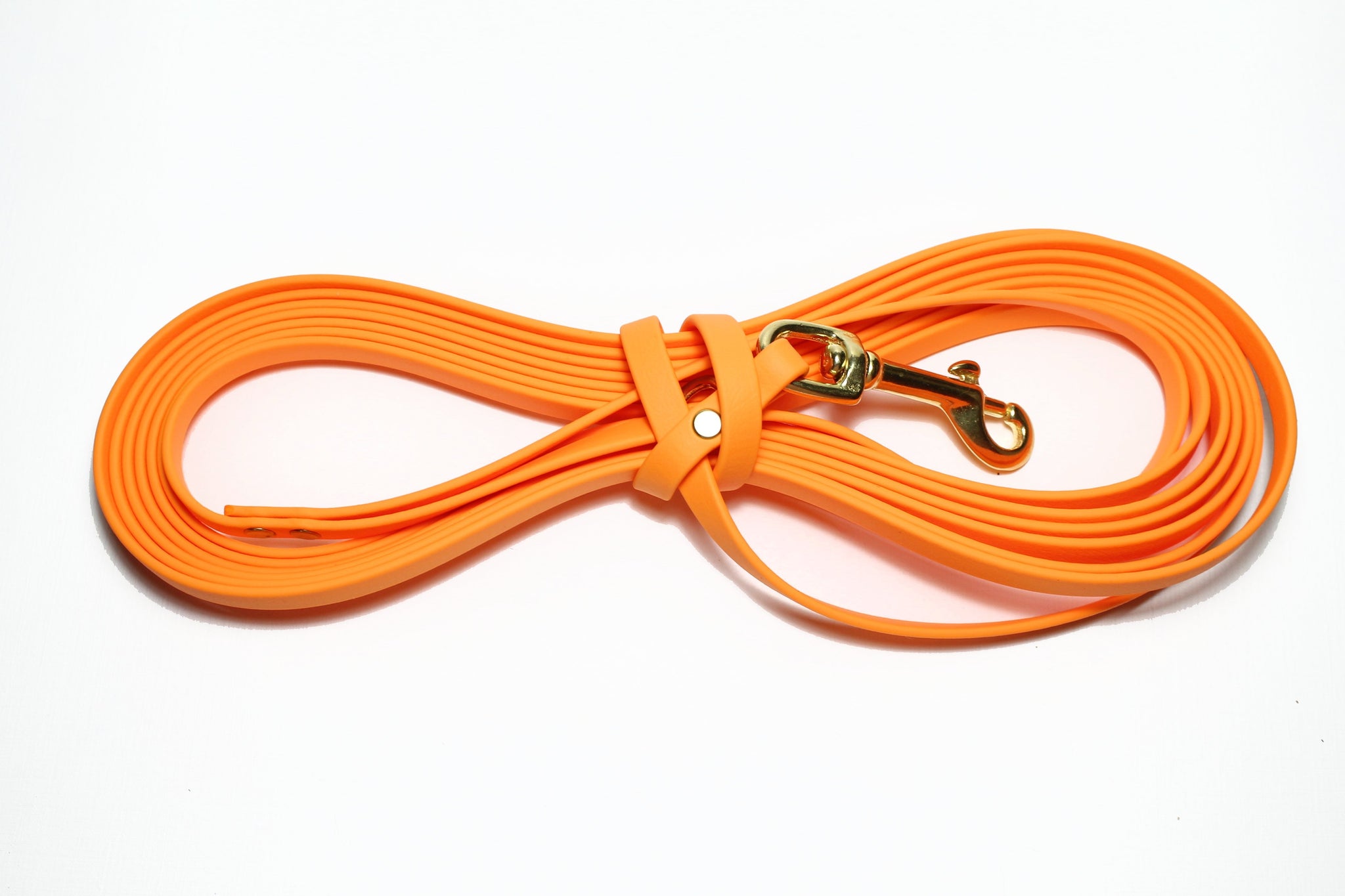 Bright Pumpkin *Extra Thin* Waterproof Tracking Recall Long Line