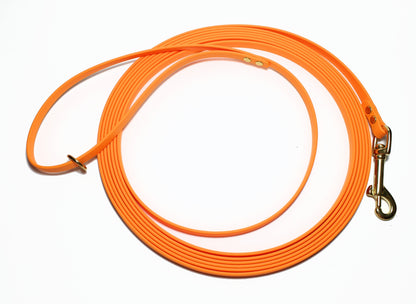 Bright Pumpkin *Extra Thin* Waterproof Tracking Recall Long Line