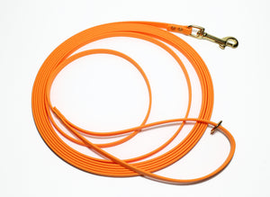 Bright Pumpkin *Extra Thin* Waterproof Tracking Recall Long Line