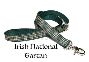 Tartan Dog Leash - Irish National Tartan