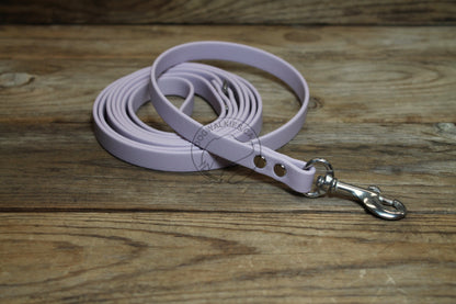Lavender Purple Pastel Biothane Small Dog Leash
