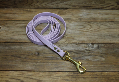 Lavender Purple Pastel Biothane Small Dog Leash