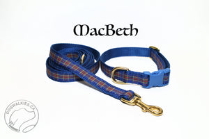 Tartan Dog Leash - MacBeth Clan Tartan