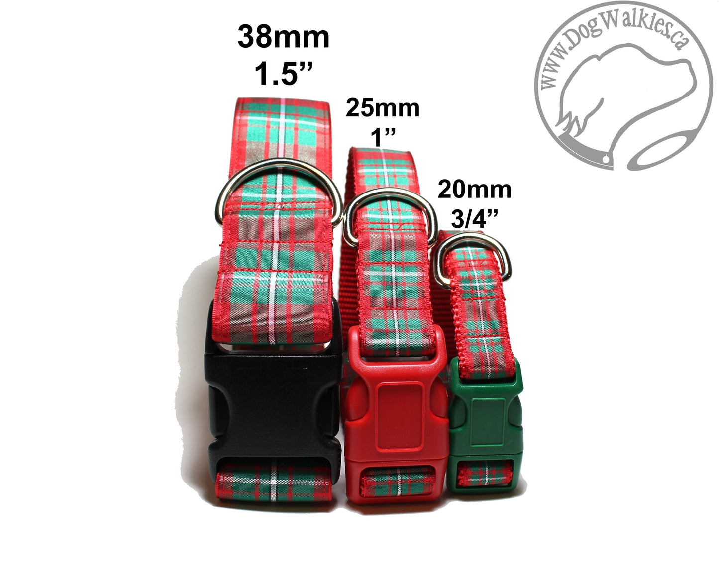 MacGregor Clan tartan - dog collar