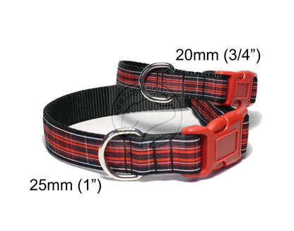 Pride of Wales tartan - dog collar