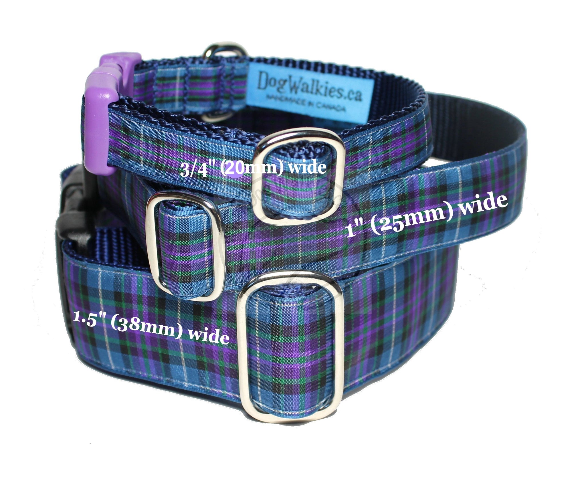 Pride of Scotland Ancient tartan - dog collar