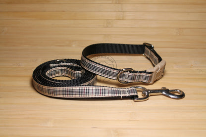 Tartan Dog Leash - Blackberry Plaid
