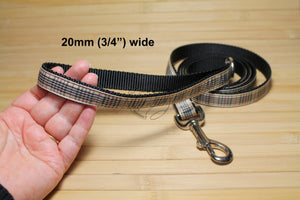 Tartan Dog Leash - Blackberry Plaid