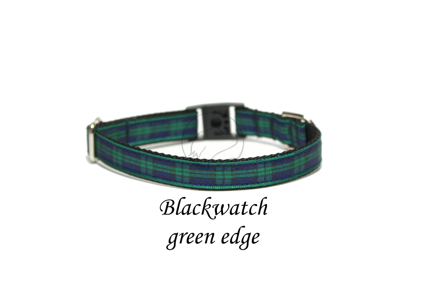 Tartan Cat Collar - Breakaway - 1/2" (12mm) wide