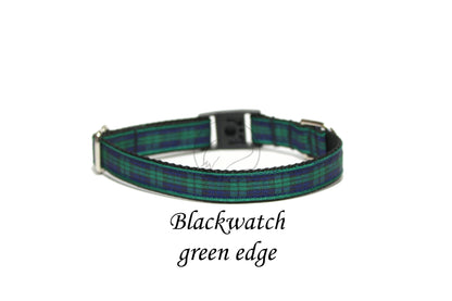 Tartan Cat Collar - Breakaway - 1/2" (12mm) wide