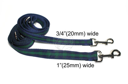 Tartan Dog Leash - Black Watch Tartan