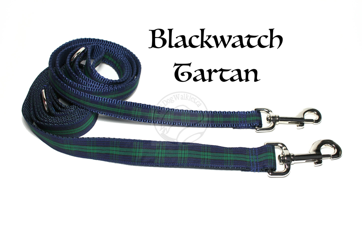 Tartan Dog Leash - Black Watch Tartan