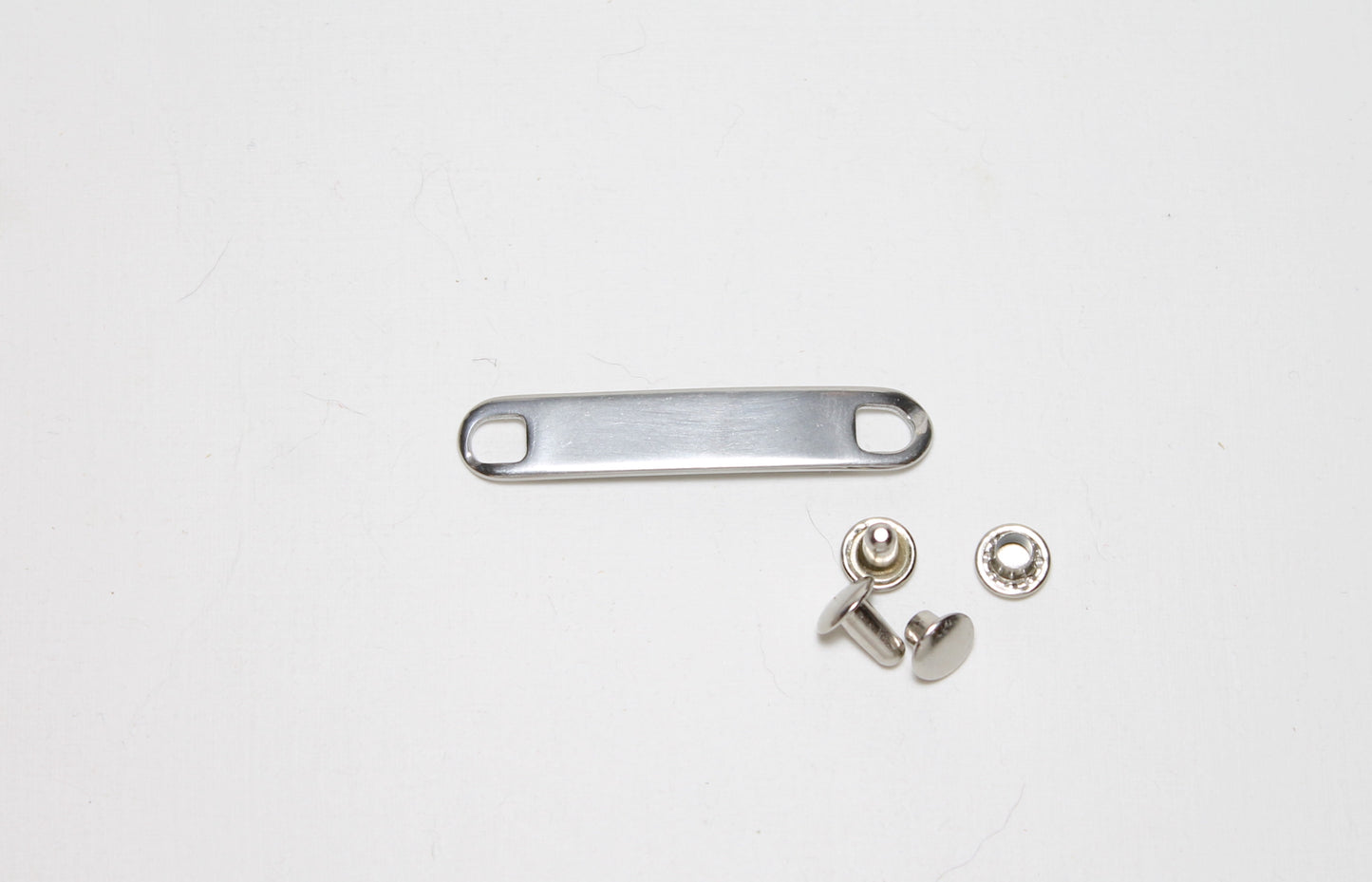 **NEW Tag only - hand stamped - embossed - rustic - collar not included!!