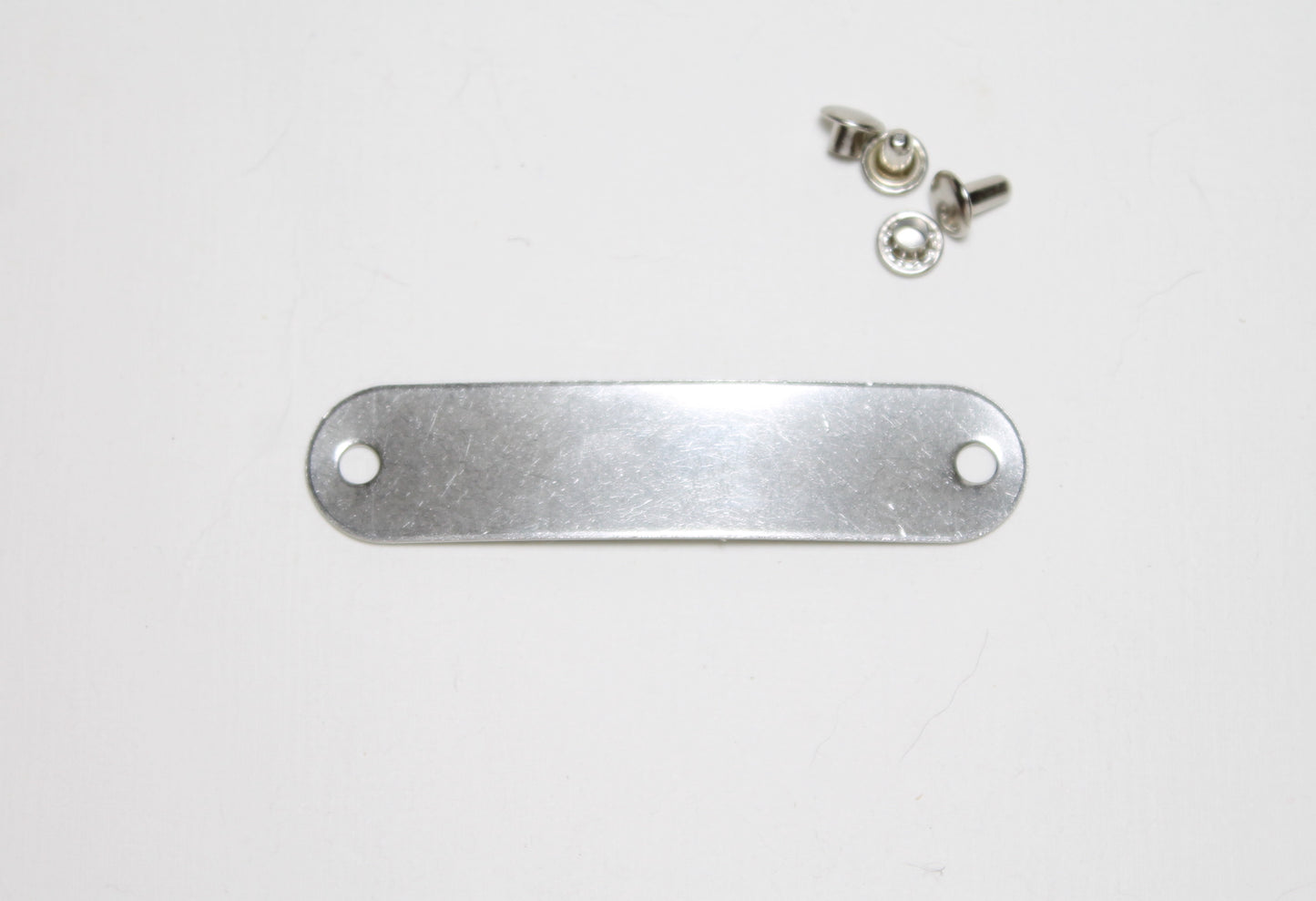 **NEW Tag only - hand stamped - embossed - rustic - collar not included!!