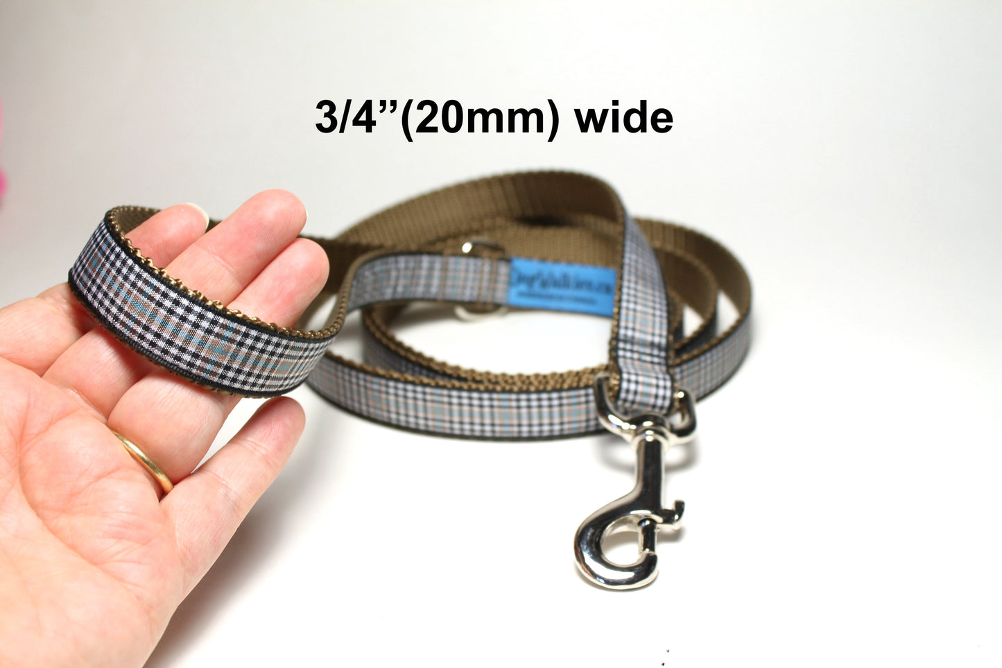 Tartan Dog Leash - Burns Clan Tartan
