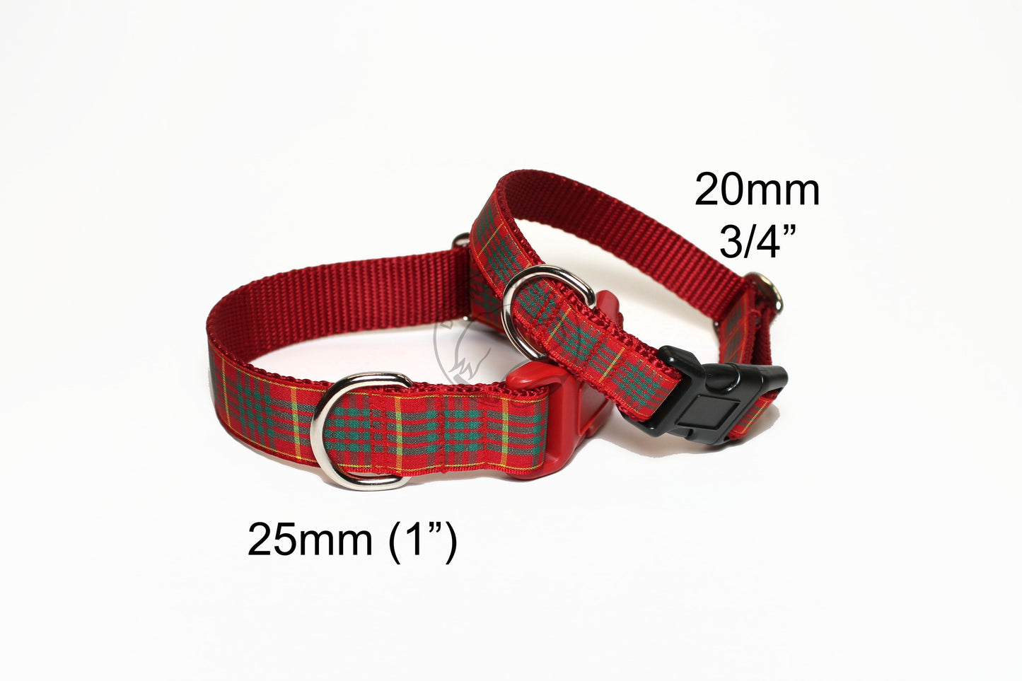 Cameron clan tartan - dog collar