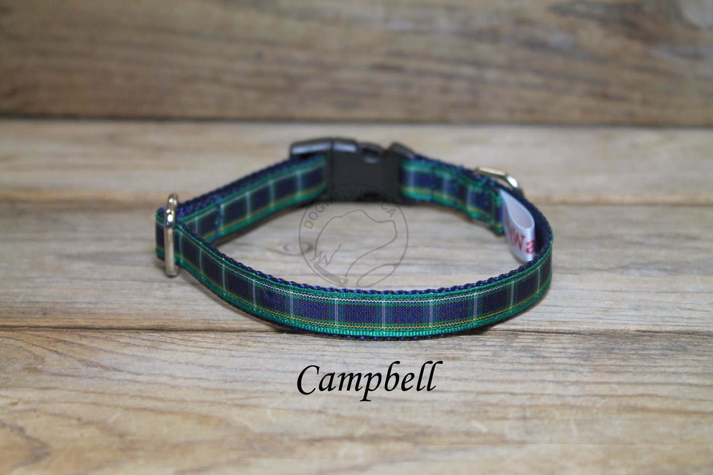 Tartan Cat Collar - Breakaway - 1/2" (12mm) wide