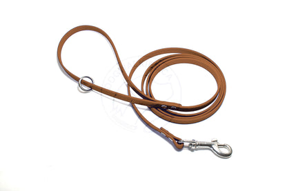 Lighter Weight Waterproof Tracking Recall Long Line - leash for smaller dog or cats - 3/8" (9mm) Biothane