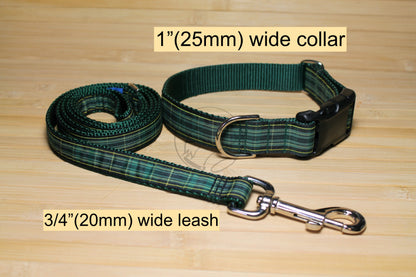 Pride of Ireland Celtic tartan - dog collar