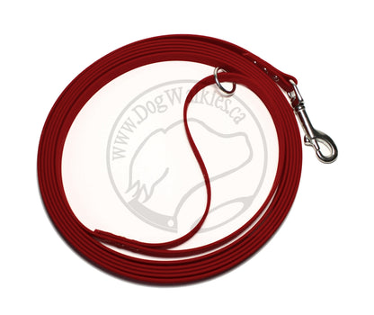 Chili Red Waterproof Tracking Recall Long Line