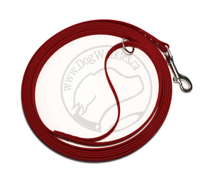 **NEW Chili Red Waterproof Tracking Recall Long Line