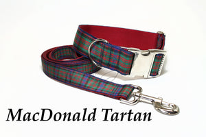 Tartan Dog Leash - MacDonald Clan Tartan