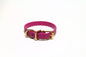 Raspberry Pink Biothane Small Dog Collar - 1/2" (12mm) wide