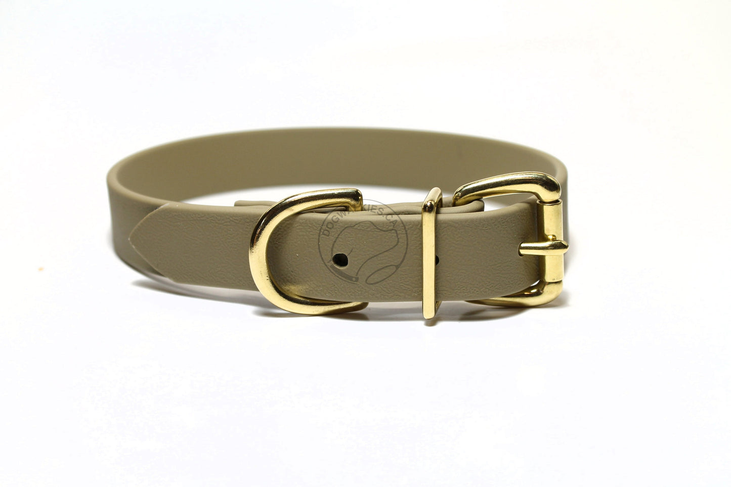 Sahara Tan (limited) Biothane Dog Collar - 1 inch (25mm) wide